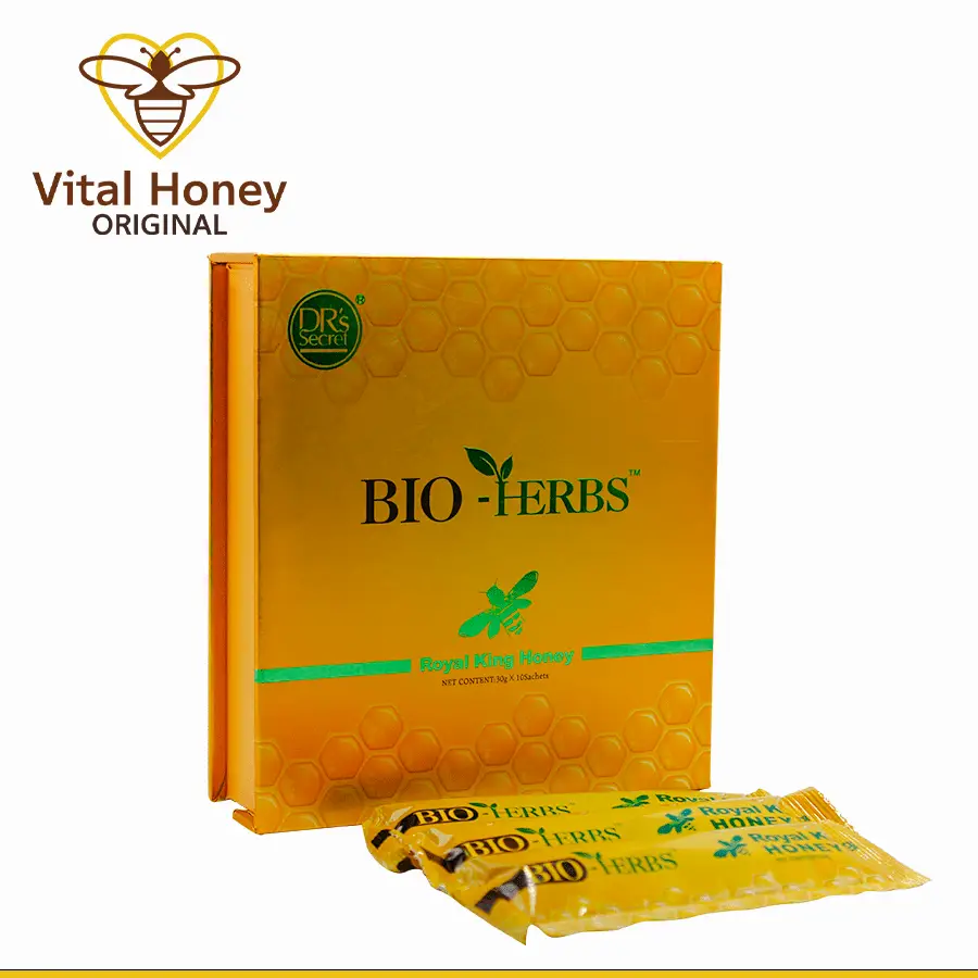 Bio Herbs Royal King Honey / Vital Honey 30g - vital honey usa