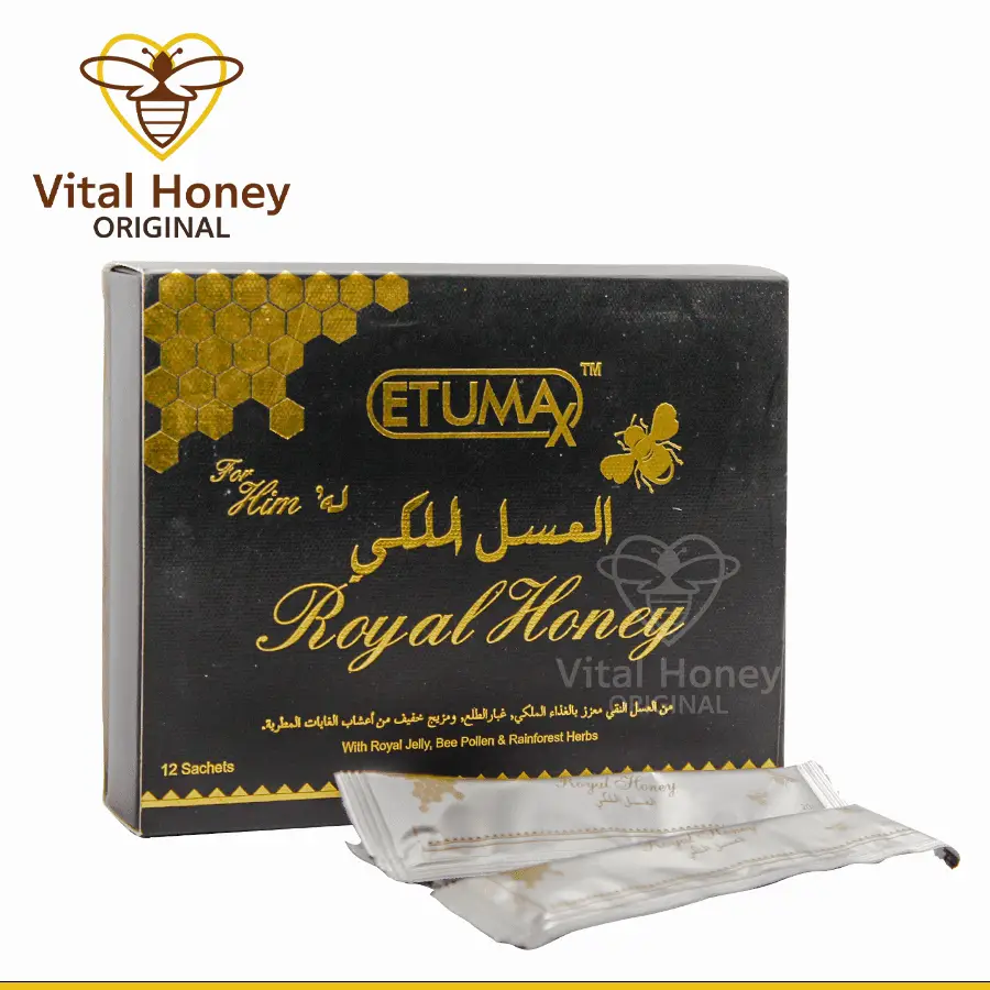 Etumax Royal Honey VIP For Him 12 Sachets * 20g - vital honey usa