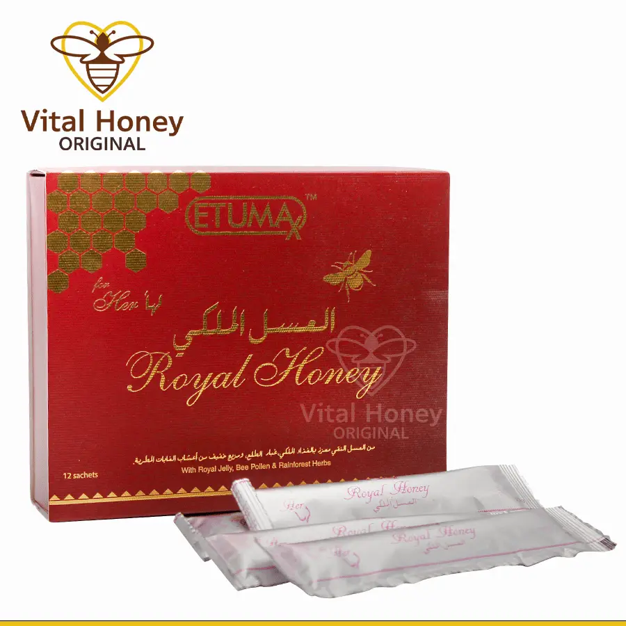 Etumax Royal Honey / Vital Honey For Her (One Box*12 sachets) - vital ...